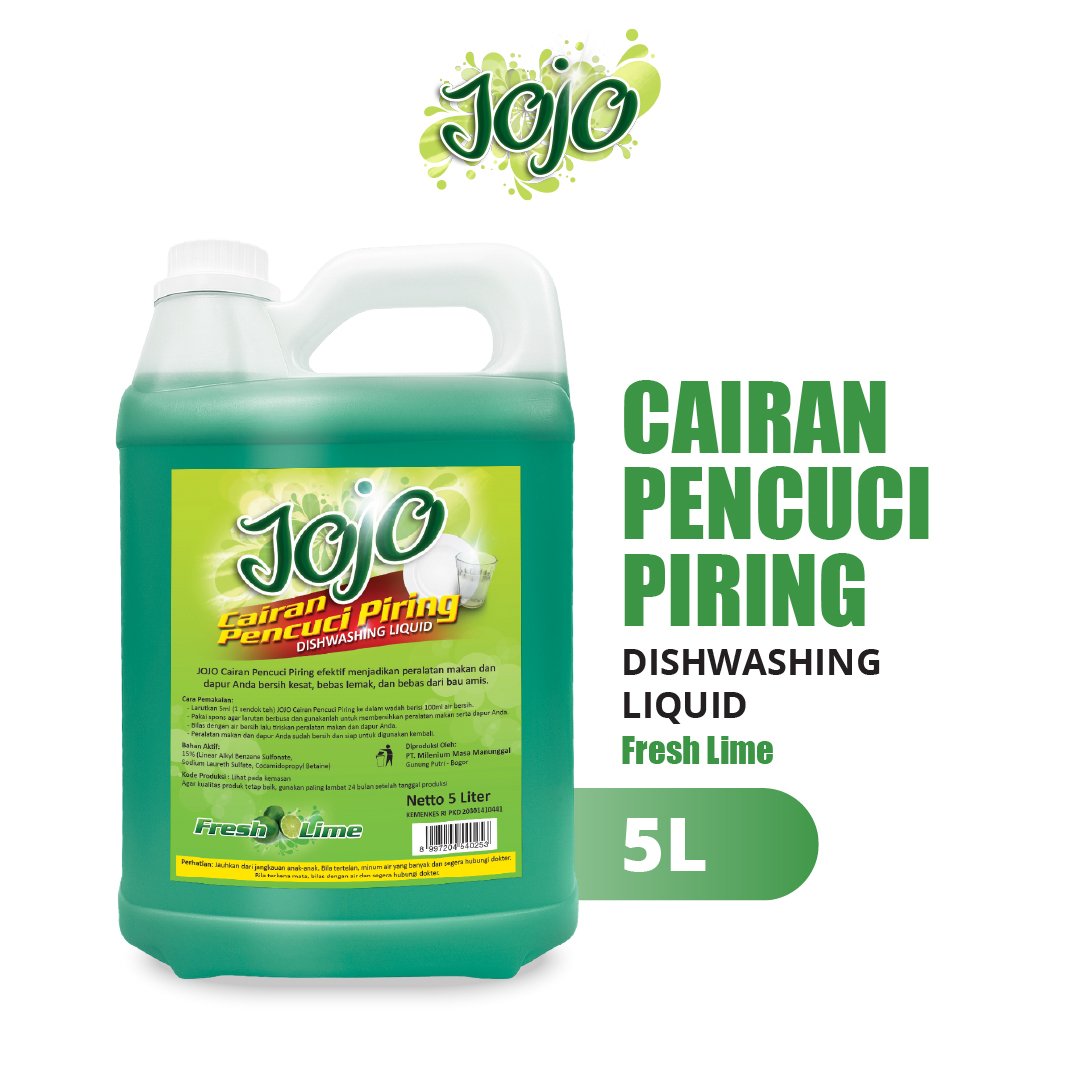 Jojo Sabun Cuci Piring Jeruk Nipis 5 Liter